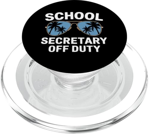 Schulsekretärin Zurück zur Schule Assistent Beruf PopSockets PopGrip für MagSafe von School Secretary Back To School