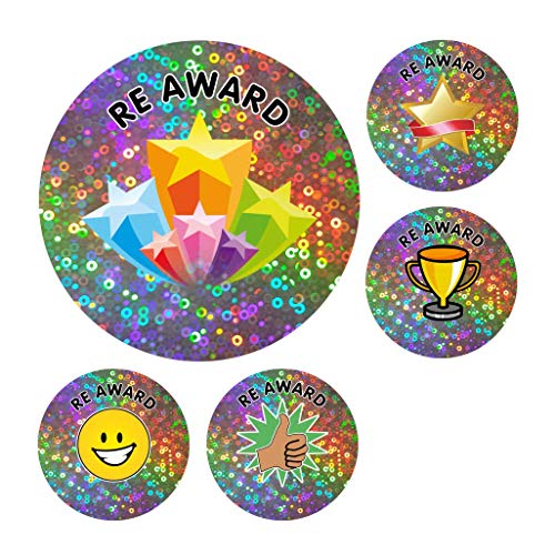 School Stickers RE Award glitzernde Aufkleber von School Stickers