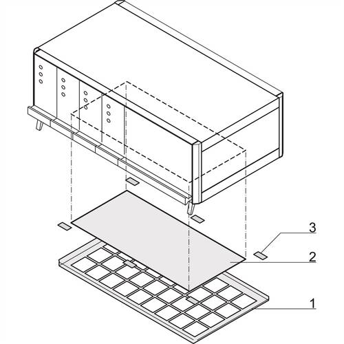 Schroff 64571034 Luftfiltermatte von Schroff