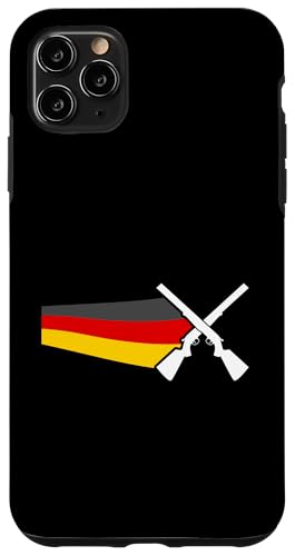 Sportschütze Deutschland Flagge Schießsport Hülle für iPhone 11 Pro Max von Schützenverein Schießstand Jagd Jäger