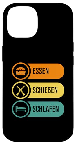 Sportschütze Schießsport Jagen Jäger Hülle für iPhone 14 von Schützenverein Schießstand Jagd Jäger