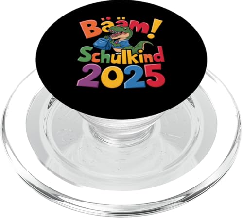 Einschulung 2025 Schulanfang 2025 Bääm! Schulkind 2025 PopSockets PopGrip für MagSafe von Schulanfang 2025 Schulbeginn Schulanfänger 2025.