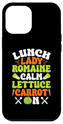 Hülle für iPhone 15 Pro Max Lunch Lady Romaine Calm Lettuce Lunch Lady Schulkantine von Schulkantine Lunch Lady Schule Design