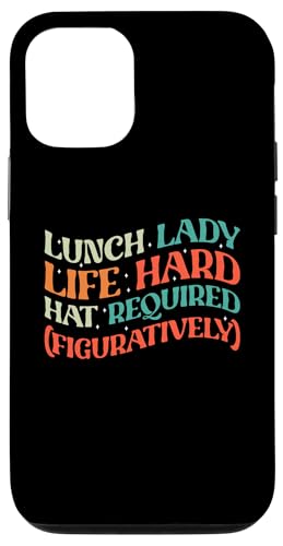 Hülle für iPhone 15 Pro Life Hard Schulkantine Lunch Lady von Schulkantine Lunch Lady Schule Designs