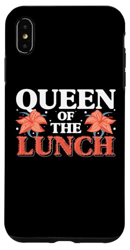 Hülle für iPhone XS Max Queen Of The Lunch Schulkantine Lunch Lady von Schulkantine Lunch Lady Schule Designs