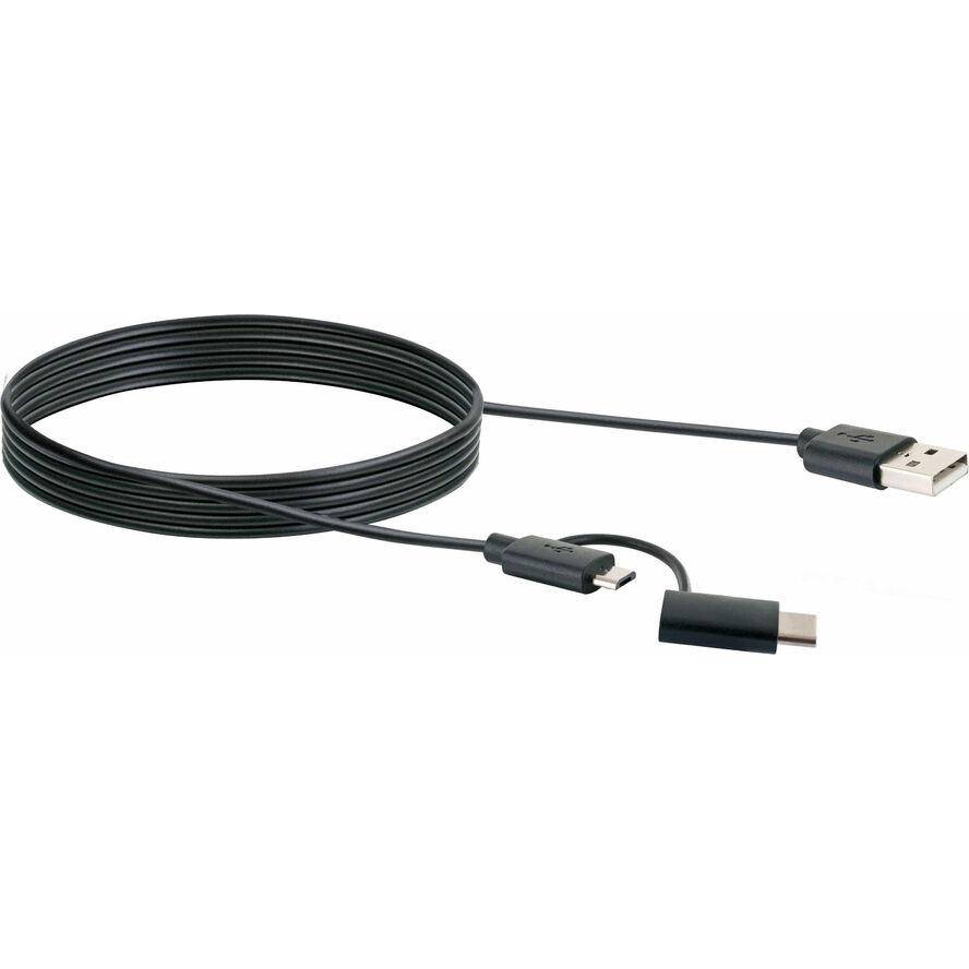 Schwaiger USB-Kabel 3.1 St. C->2.0 Micro B     1,00m schwarz von Schwaiger