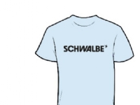 SCHWALBE Schwalbe T-Shirt Himmelblau XL Herren von Schwalbe