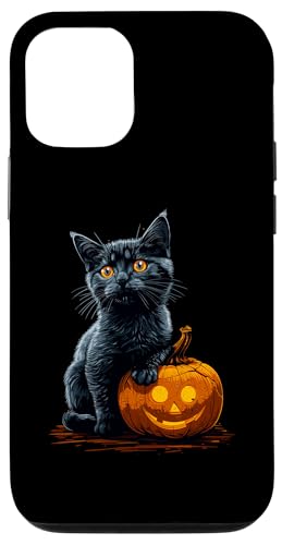 Hülle für iPhone 13 Pro Schwarze Katze Halloween Kostüm Kürbis Für Frauen von Schwarze Katze Kürbis Halloween Outfits