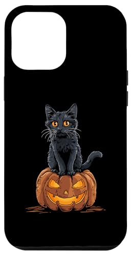 Hülle für iPhone 15 Pro Max Schwarze Katze Halloween Kostüm Kürbis Für Frauen von Schwarze Katze Kürbis Halloween Outfits