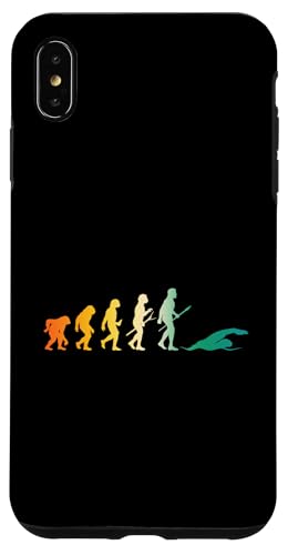 Schwimmer Evolution Schwimmen Hülle für iPhone XS Max von Schwimmbad Schwimmer Schwimmen