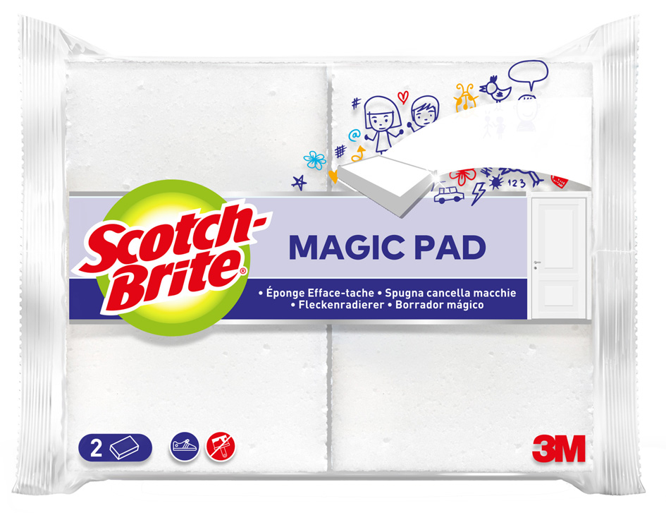 Scotch-Brite Schmutzradierer , MAGIC PAD, von Scotch Brite