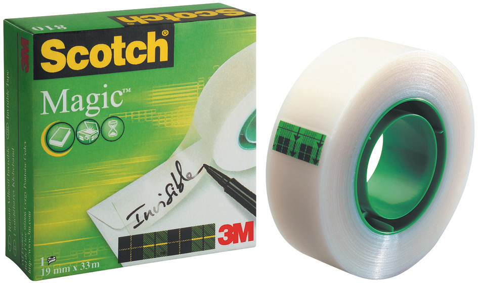 3M Scotch Klebefilm Magic 810, unsichtbar, 12 mm x 33 m 3M Scotch Klebefilm Magic 810, unsichtbar, 12 mm x 33 m von Scotch