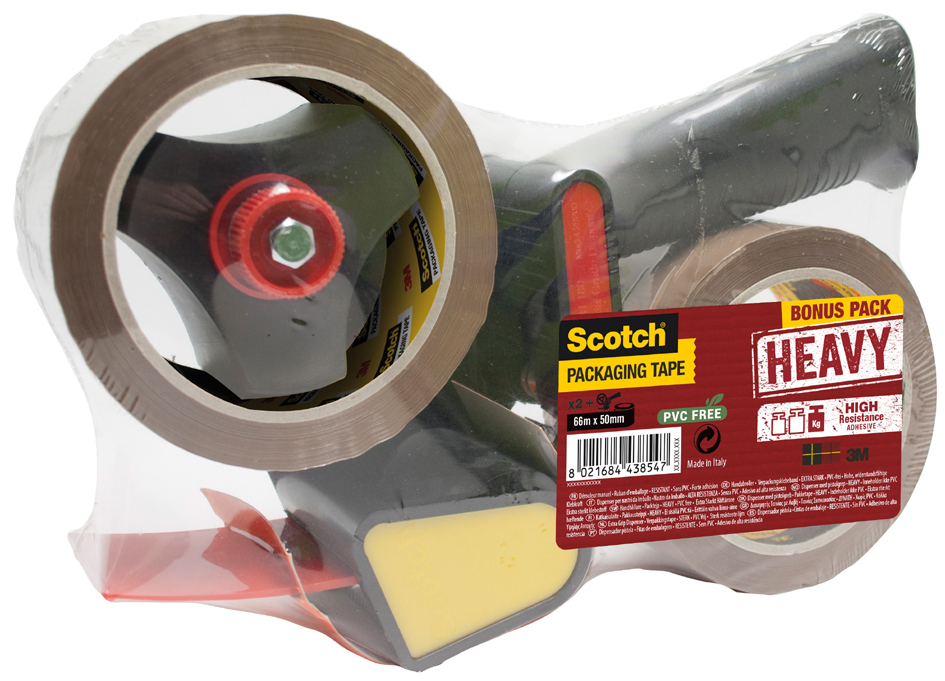 Scotch Handabroller HV5066DB für Verpackungsklebeband von Scotch