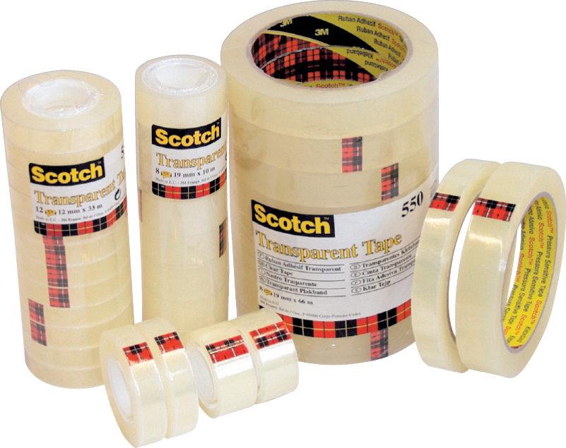 Scotch Klebefilm 550, transparent, 19 mm x 66 m von Scotch