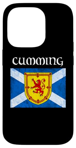 Hülle für iPhone 14 Pro Cumming Schottischer Clan Name Löwe Rampant Schottland Flagge von Scottish Clan Gifts