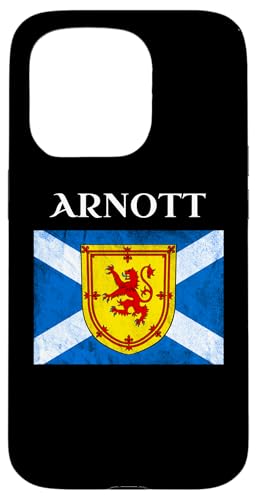 Hülle für iPhone 15 Pro Arnott Schottischer Clan Name Löwe Rampant Schottland Flagge von Scottish Clan Gifts