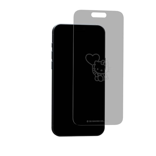 Hello Kitty Luftballon-Displayschutzfolie für iPhone 14 Pro Max – Kratzfeste Handyschutzfolie, personalisierter Glasschutz mit Logo – Anime-Displayschutzfolie zum Verschenken von Screen Skinz