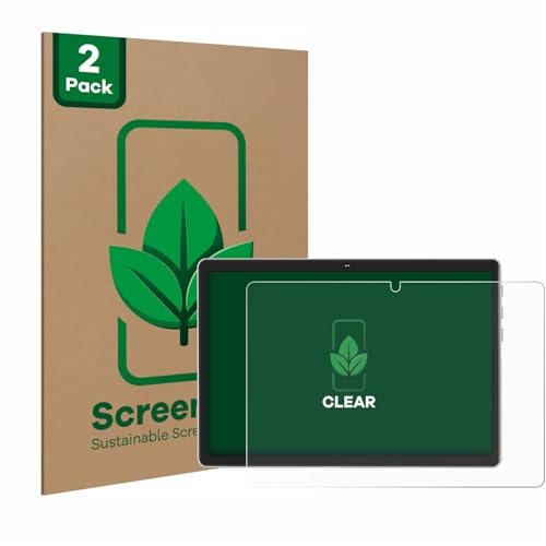 ScreenLeaf (2 Stück Schutzfolie für Facetel Q6 [nachhaltiger Displayschutz, Folie, transparent, kratzfest] von ScreenLeaf