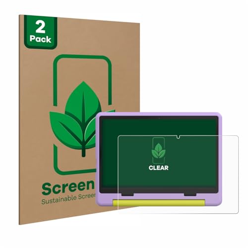 ScreenLeaf (2 Stück Schutzfolie für HotLight Hot1016 10" [nachhaltiger Displayschutz, Folie, transparent, kratzfest] von ScreenLeaf