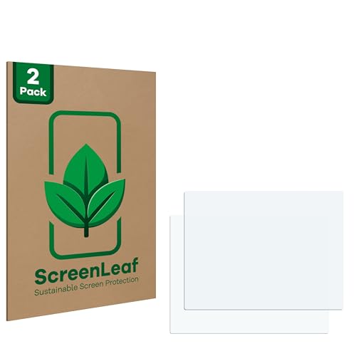 ScreenLeaf 2x Schutzfolie 10.4" für Tablets mit 10,4 Zoll (26.4 cm) [210 x 158 mm, 4:3] [nachhaltiger Displayschutz, Folie, transparent] von ScreenLeaf