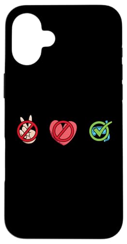 Hülle für iPhone 16 Plus Taucher Peace Love Tauchen von Scuba Diving Snorkeling Ocean Diver