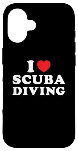 Hülle für iPhone 16 Taucher Ich liebe Tauchen von Scuba Diving Snorkeling Ocean Diver