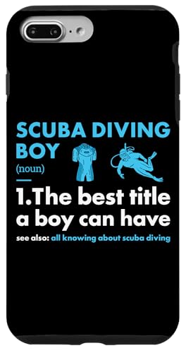 Hülle für iPhone 7 Plus/8 Plus Scuba Diver Boy Definition Tauchen von Scuba Diving Snorkeling Ocean Diver