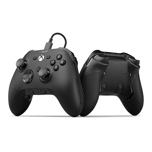 Scuf VALOR PRO Xbox-Performance-Controller mit Kabel – Anpassbare Rücken-Paddles, Sofort-Triggern, Hall-Effekt-Daumenstifte, Audio-Steuerungen, Xbox Series X|S, Xbox One – Schwarz Scuf VALOR PRO Xbox-Performance-Controller mit Kabel – Anpassbare Rücken-Paddles, Sofort-Triggern, Hall-Effekt-Daumenstifte, Audio-Steuerungen, Xbox Series X|S, Xbox One – Schwarz von Scuf