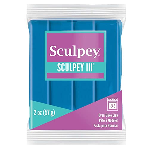 Polyform Sculpey Türkis, 57 g, Ton, blau von Sculpey