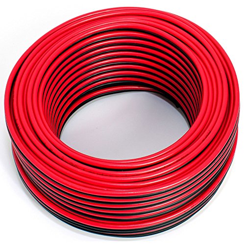 Lautsprecherkabel rot/schwarz 2x 1,50mm² 30M Ring von SeKi
