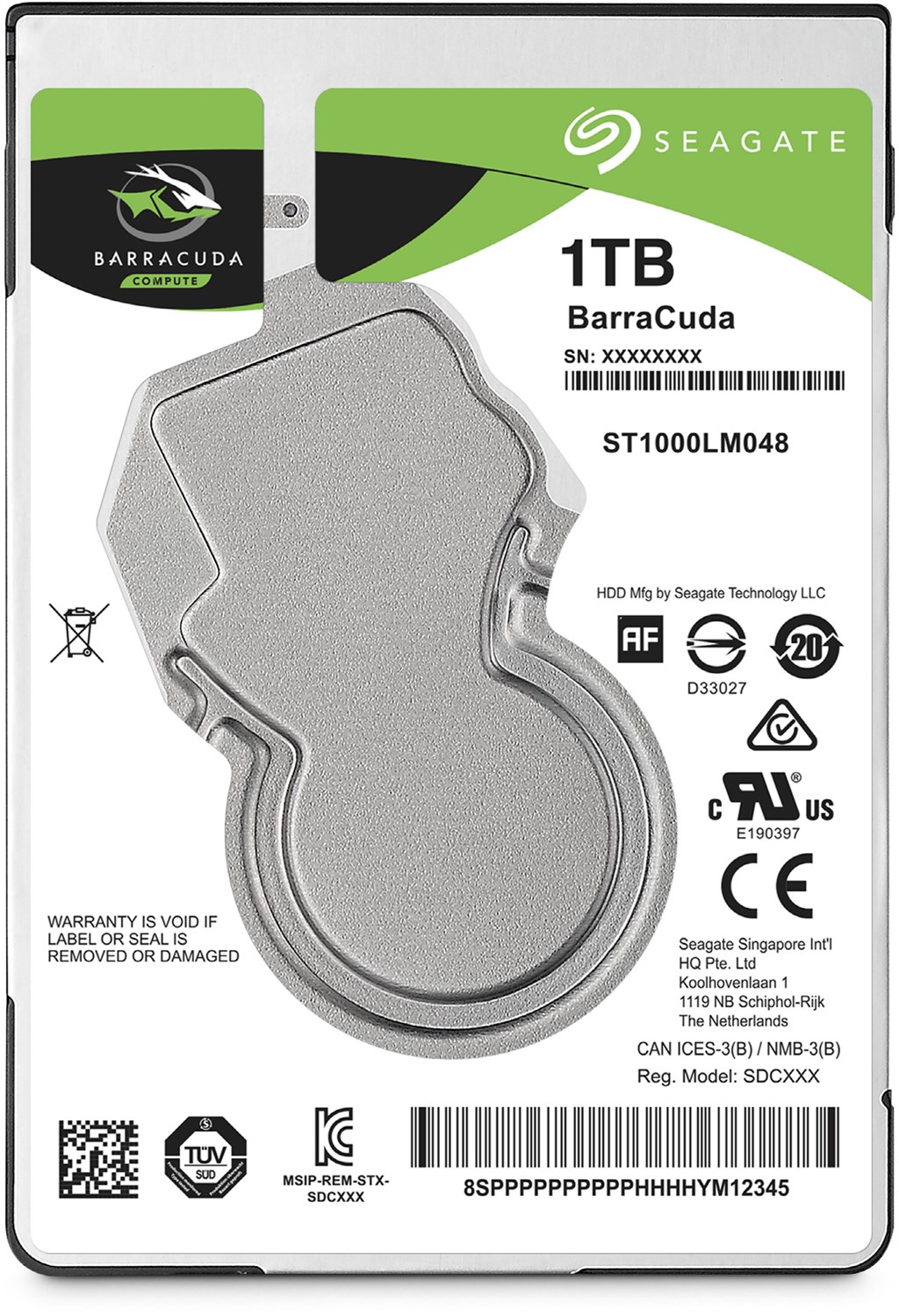 BarraCuda 2,5" (1TB) Interne Festplatte von Seagate