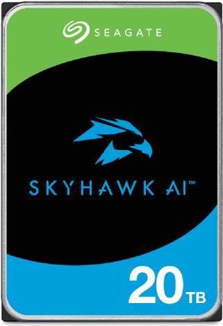 SEAGATE SKYHAWK AI 24TB 5YRS WARRANTY 3.5IN 6GB/S SATA 512MB (ST24000VE002) von Seagate