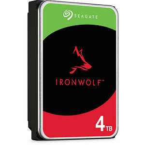 Seagate IronWolf (Luft, 202 MB/s, 5400 U/Min) 4 TB interne HDD-NAS-Festplatte von Seagate