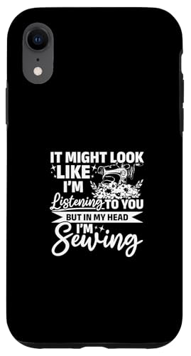 Hülle für iPhone XR Sewing Girls Sewing Lover - aber in meinem Kopf nähe ich von Seamstress Sewing Lover Sewing Ideas