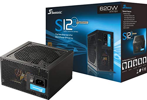 Seasonic S12II 620W (80+Bronze, ATX 12V) Netzteil für Computer/Gaming PC´s von Seasonic