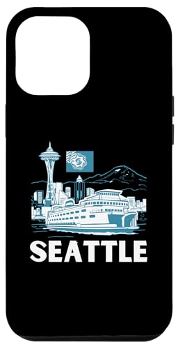 Hülle für iPhone 12 Pro Max Seattle-Souvenir / Seattle von Seattle-Souvenirladen