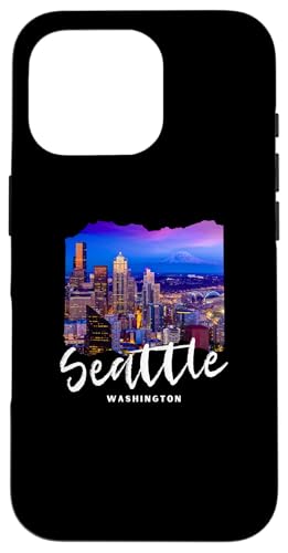 Hülle für iPhone 16 Pro Seattle-Souvenir / Seattle von Seattle-Souvenirladen