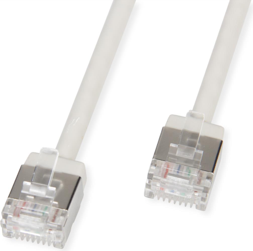 ROLINE U/FTP Patchkabel Kat.6A Ultra- kurzer RJ45 grau 5m - Netzwerk - FTP (21.15.4505) von Secomp