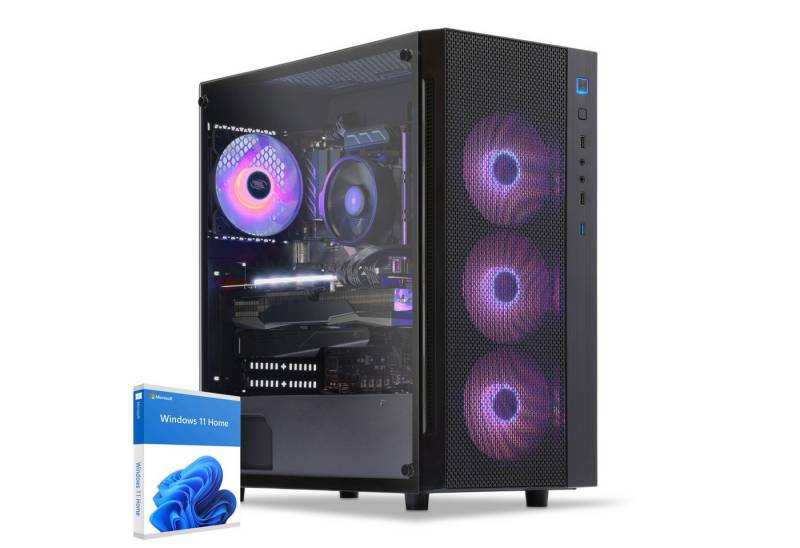 Sedatech UC06150I1I1HF - Gaming-PC (AMD Ryzen 5 5600X 6x 3.7GHz (max 4.6GHz), Radeon RX 6700XT, 16 GB RAM, 1000 GB SSD, Wifi 867Mbits ac) von Sedatech