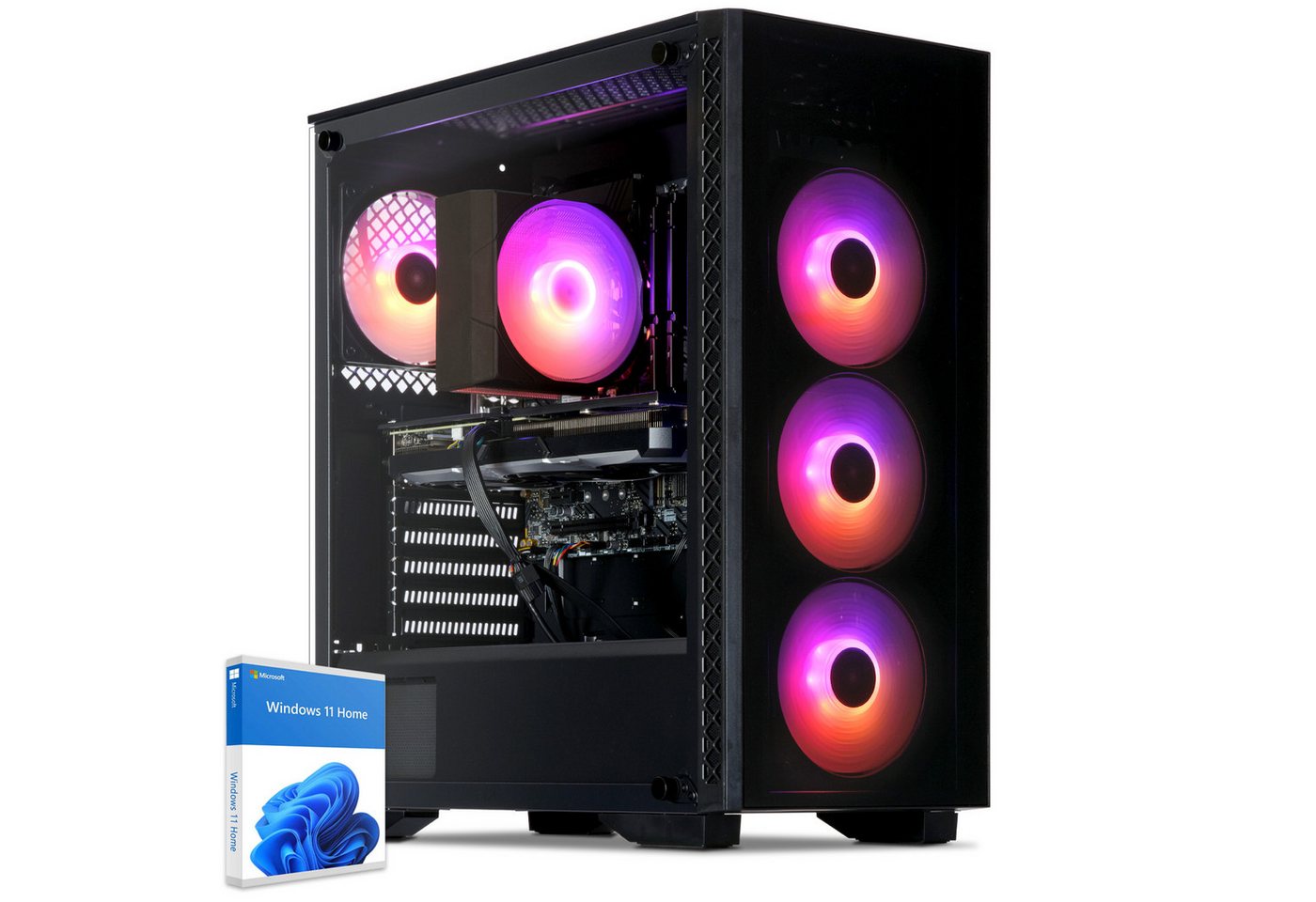 Sedatech UC0G708I2I1HF - Gaming-PC (Intel Core i9 11900KF 8x 3.5GHz (max 5.3GHz), Geforce RTX3070, 32 GB RAM, 2000 GB SSD, Wifi 300Mbits n) von Sedatech