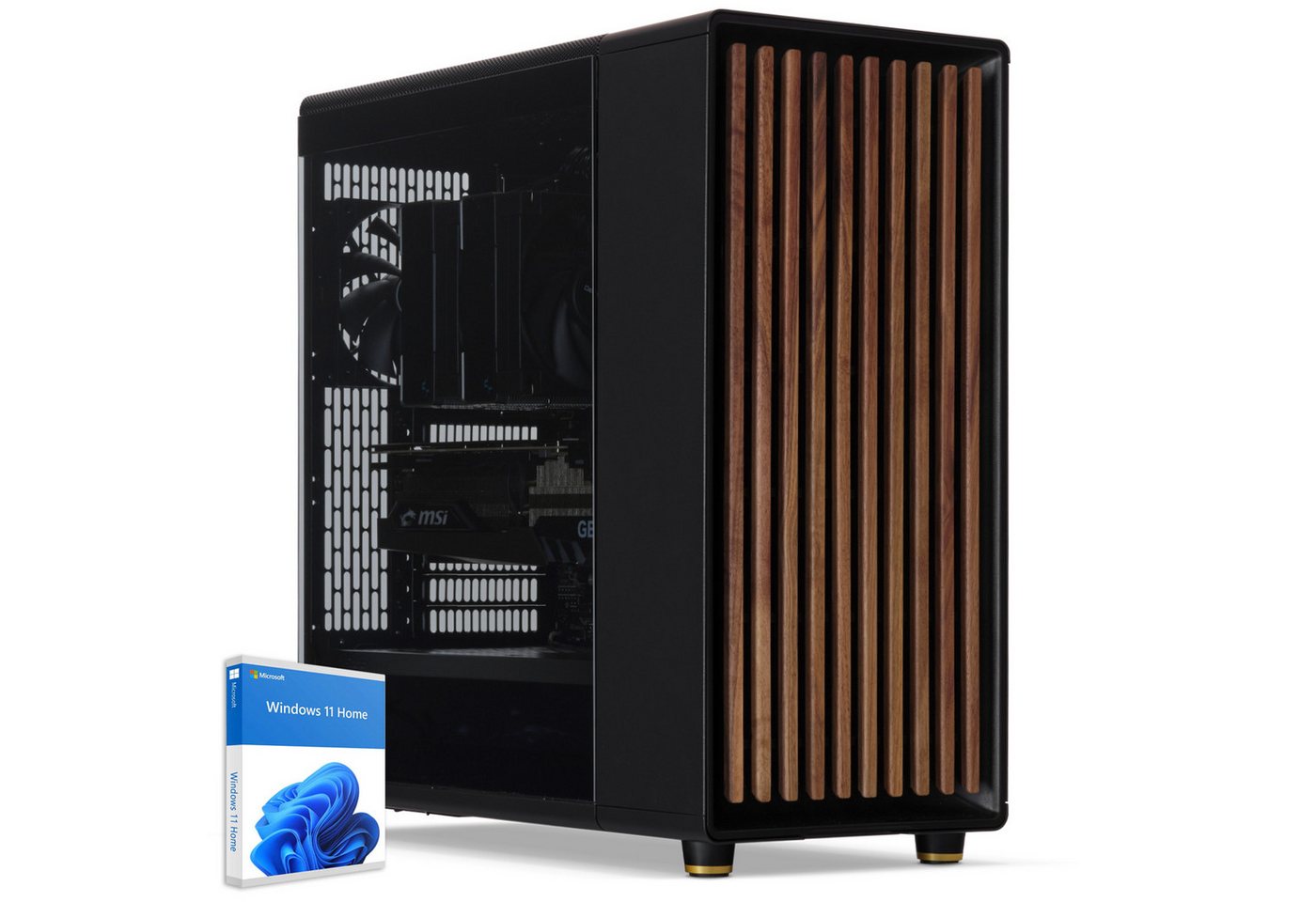 Sedatech UCC1325I1I1HF - Workstation Business-PC (AMD Ryzen 9 7900X3D 12x 4.4GHz (max 5.6GHz), Geforce RTX4090, 32 GB RAM, 2000 GB SSD, Wifi 867Mbits ax) von Sedatech