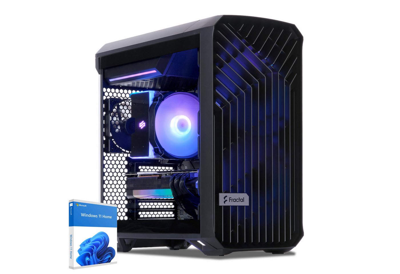 Sedatech UCC1708I1I1HF - Workstation Business-PC (AMD Ryzen 5 7600X3D 6x 4.1GHz (max 4.7GHz), Geforce RTX4070Ti Super, 32 GB RAM, 2000 GB SSD, Wifi 867Mbits ax) von Sedatech