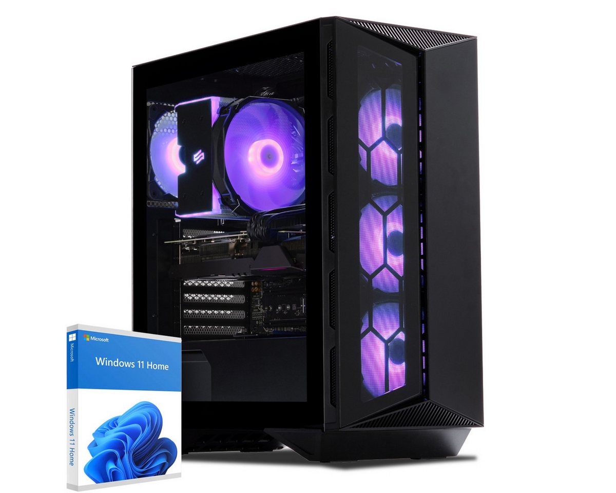 Sedatech UCCD606I1I1HF - Gaming-PC (AMD Ryzen 5 7600X3D 6x 4.1GHz (max 4.7GHz), Geforce RTX4060, 32 GB RAM, 2000 GB SSD, Wifi 867Mbits ax) von Sedatech