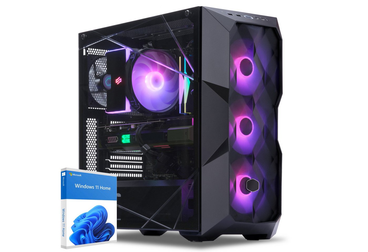 Sedatech UCCD906I1I1HF - Gaming-PC (AMD Ryzen 5 7600X3D 6x 4.1GHz (max 4.7GHz), Geforce RTX4080 Super, 32 GB RAM, 2000 GB SSD, Wifi 867Mbits ax) von Sedatech