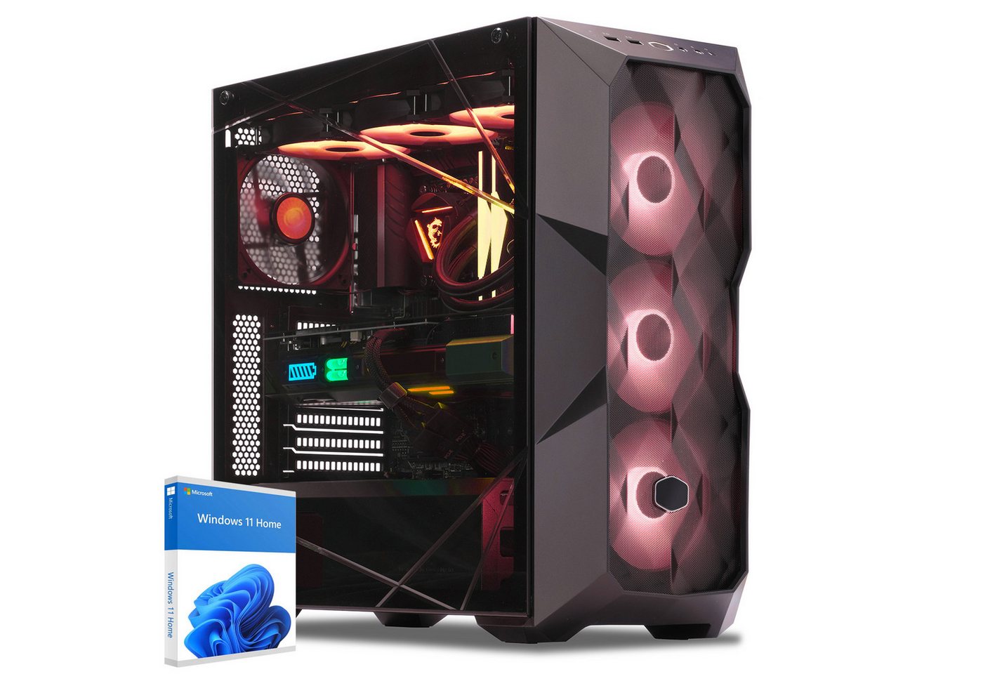 Sedatech UCCD907I1I1HF - Watercooling Gaming-PC (AMD Ryzen 7 7700X 8x 4.5GHz (max 5.4GHz), Geforce RTX4080 Super, 32 GB RAM, 2000 GB SSD, Watercooling, Wifi 867Mbits ax) von Sedatech