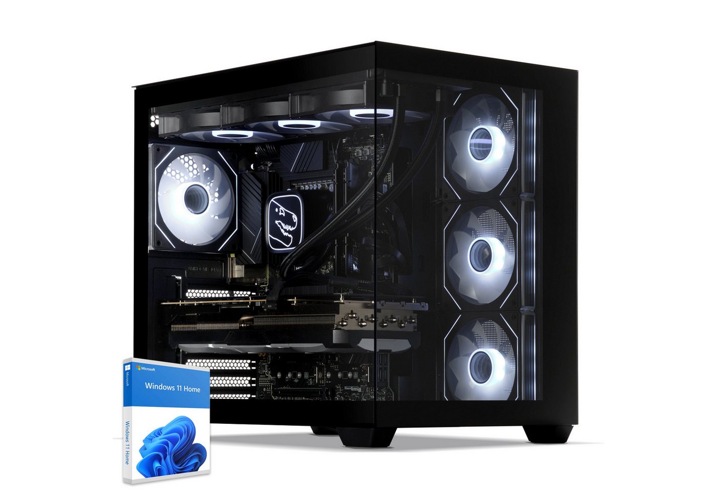 Sedatech UCCM802I1I1HF - Watercooling Gaming-PC (AMD Ryzen 9 9900X 12x 4.4GHz (max 5.6GHz), Geforce RTX4070Ti Super, 32 GB RAM, 2000 GB SSD, Watercooling, Wifi 867Mbits ax) von Sedatech