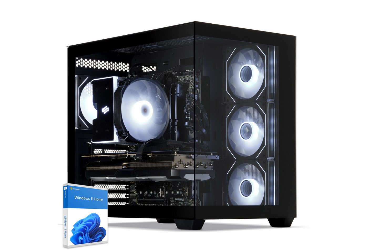 Sedatech UCCM838I1I1HF - Gaming-PC (AMD Ryzen 9 7900X3D 12x 4.4GHz (max 5.6GHz), Geforce RTX4090, 64 GB RAM, 2000 GB SSD, Wifi 867Mbits ax) von Sedatech