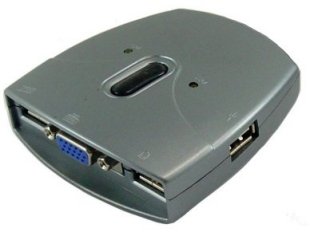 Sedna KVM 2-Port USB Switch Sedna mit (D-Sub/VGA) von Sedna