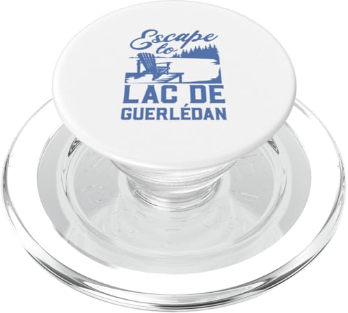 Ich fliehe zum Lac de Guerlédan PopSockets PopGrip für MagSafe von See Urlaub in Frankreich