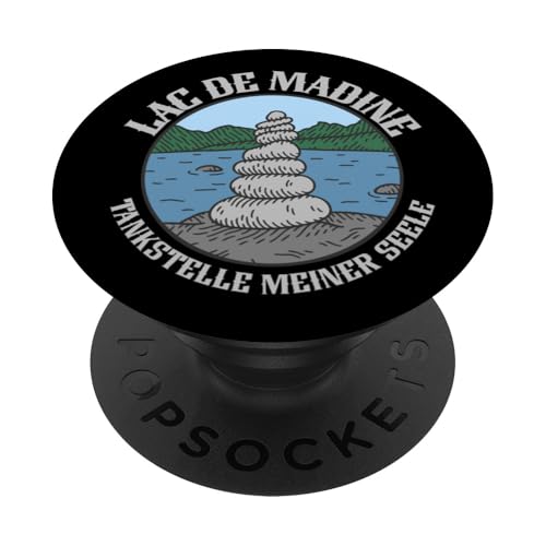 Seelenheimat Lac de Madine PopSockets Klebender PopGrip von See Urlaub in Frankreich